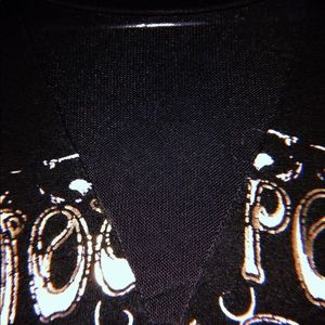 A T-Shirt with a vneck mesh